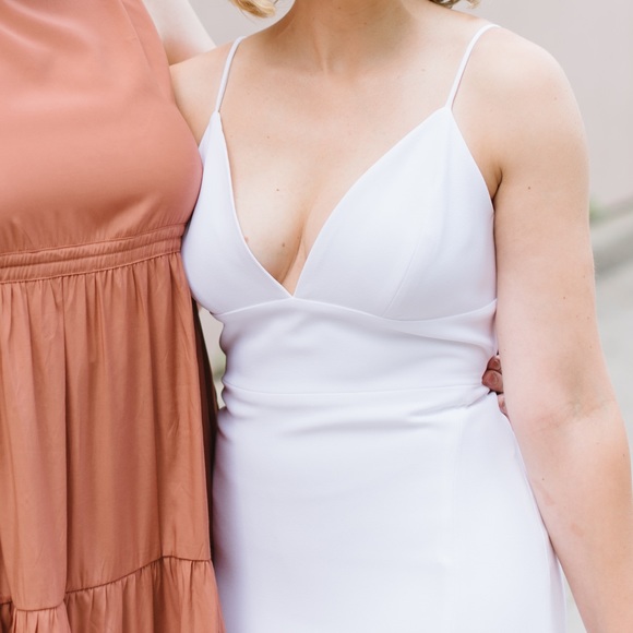 Wedding Dress - Kensington Bridal Dress with Slit and Boning - Picture 4 of 11